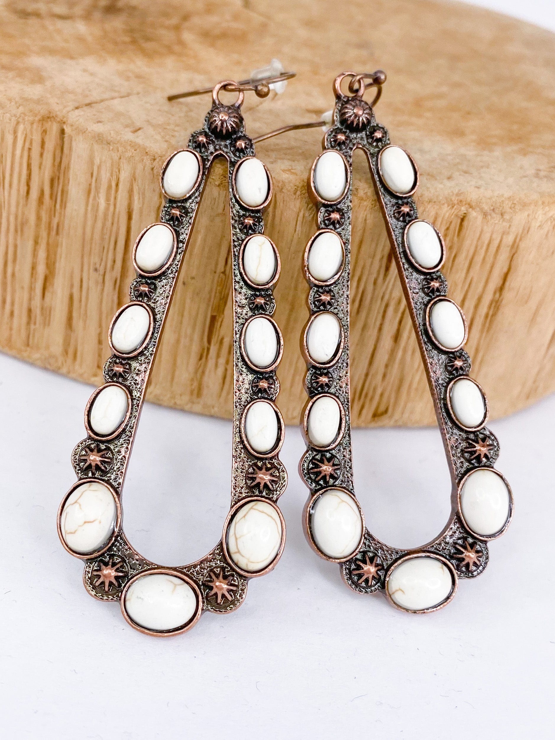 Earrings Copper Buffalo Earring