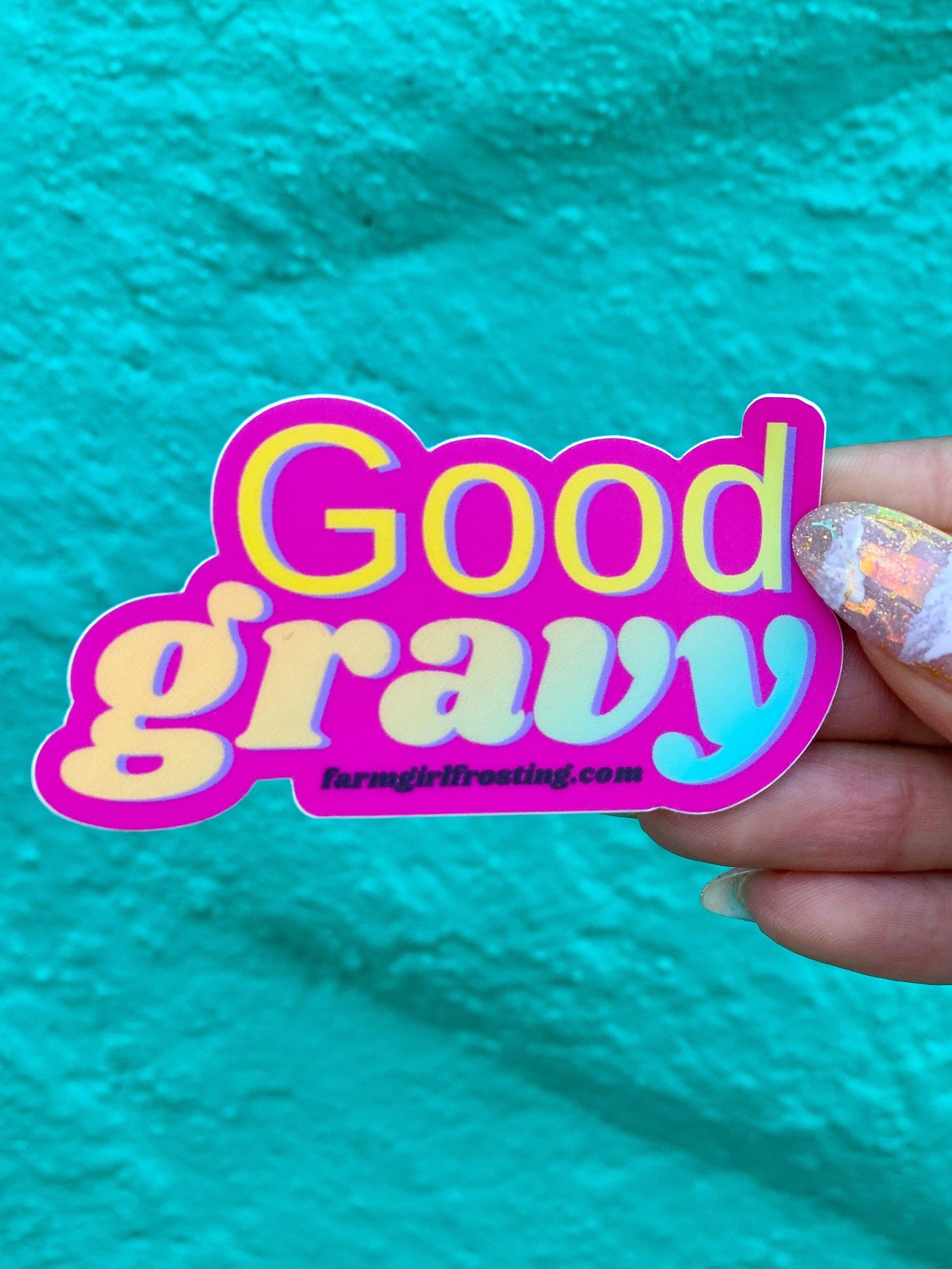Other Goodies Fun Vinyl Stickers Good Gravy