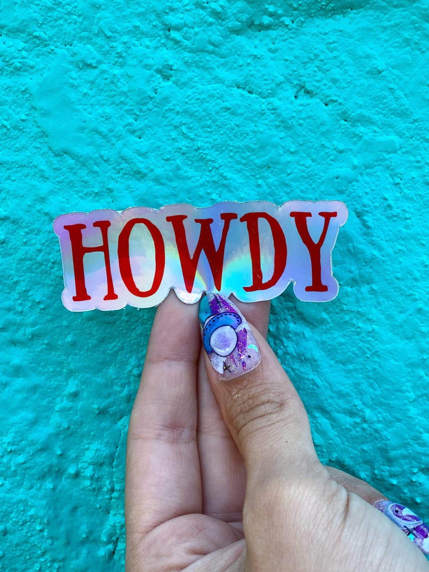 Other Goodies Fun Vinyl Stickers Howdy