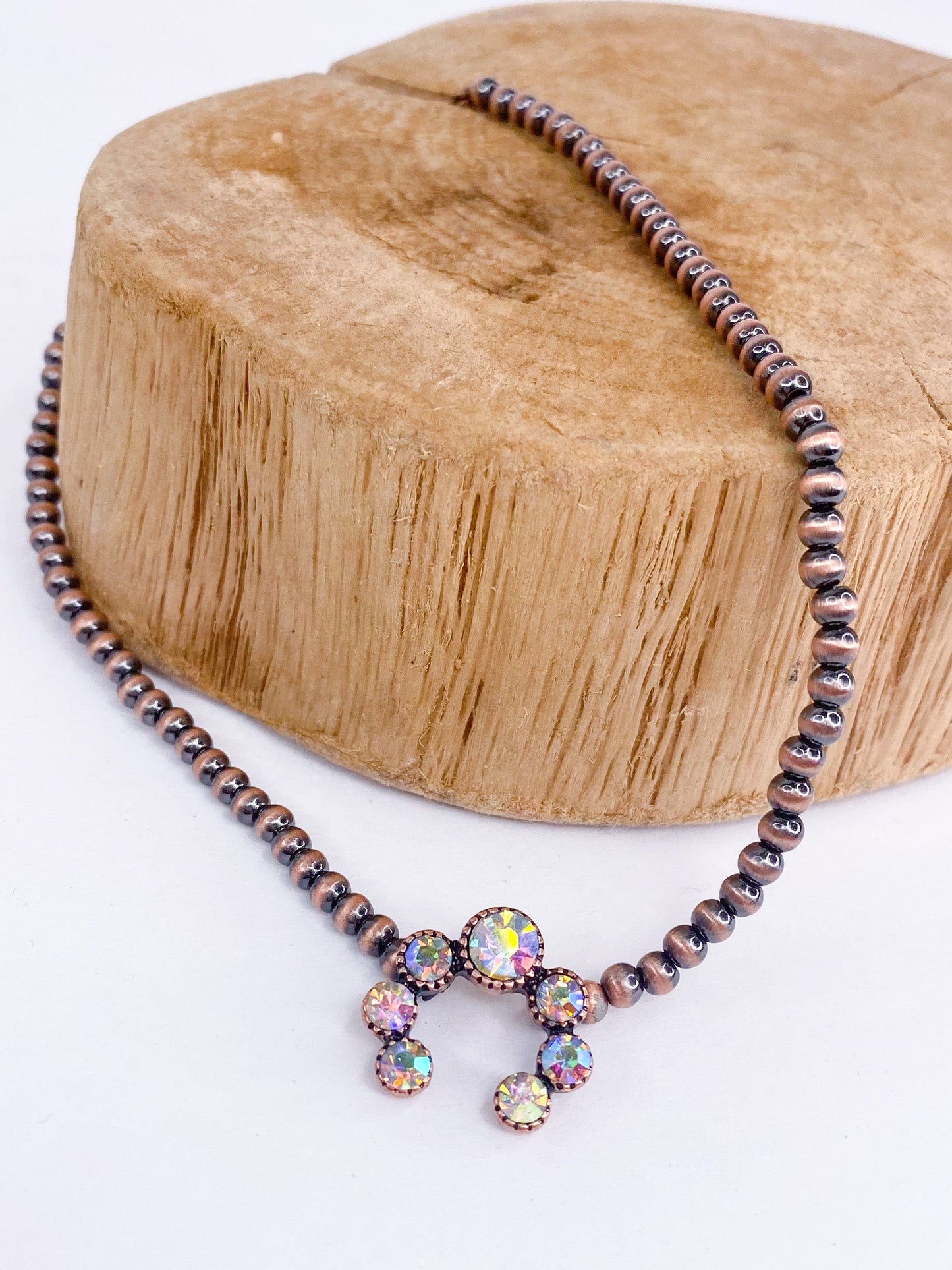 Necklaces Kym Squash Necklace-Copper