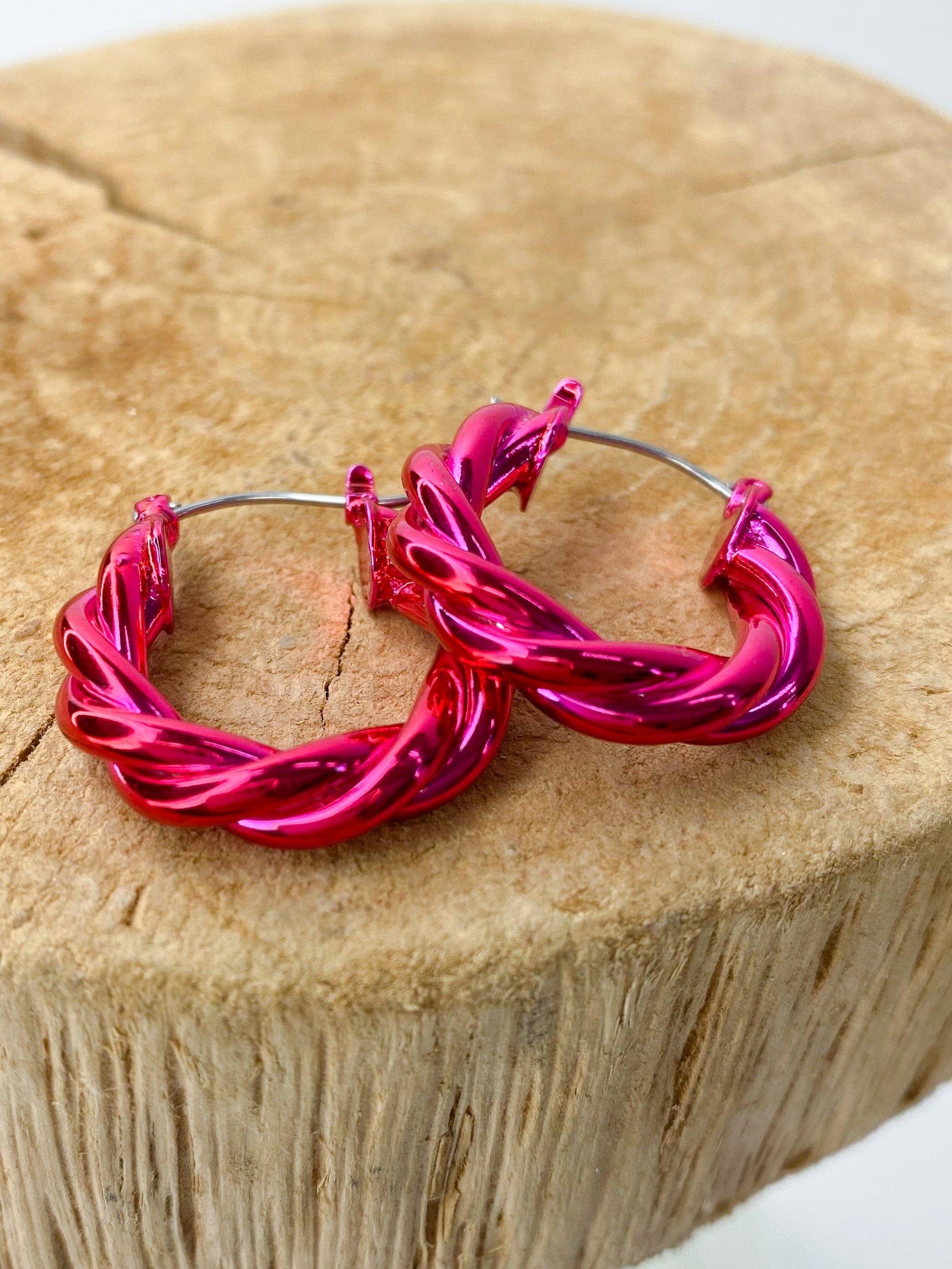 Metallic Pink Hoop – FarmGirl Frosting, LLC