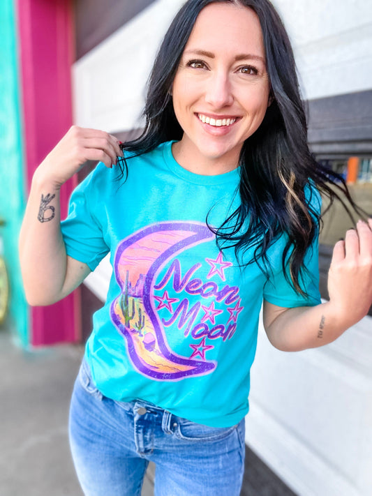 Graphic Tees Neon Moon Tee