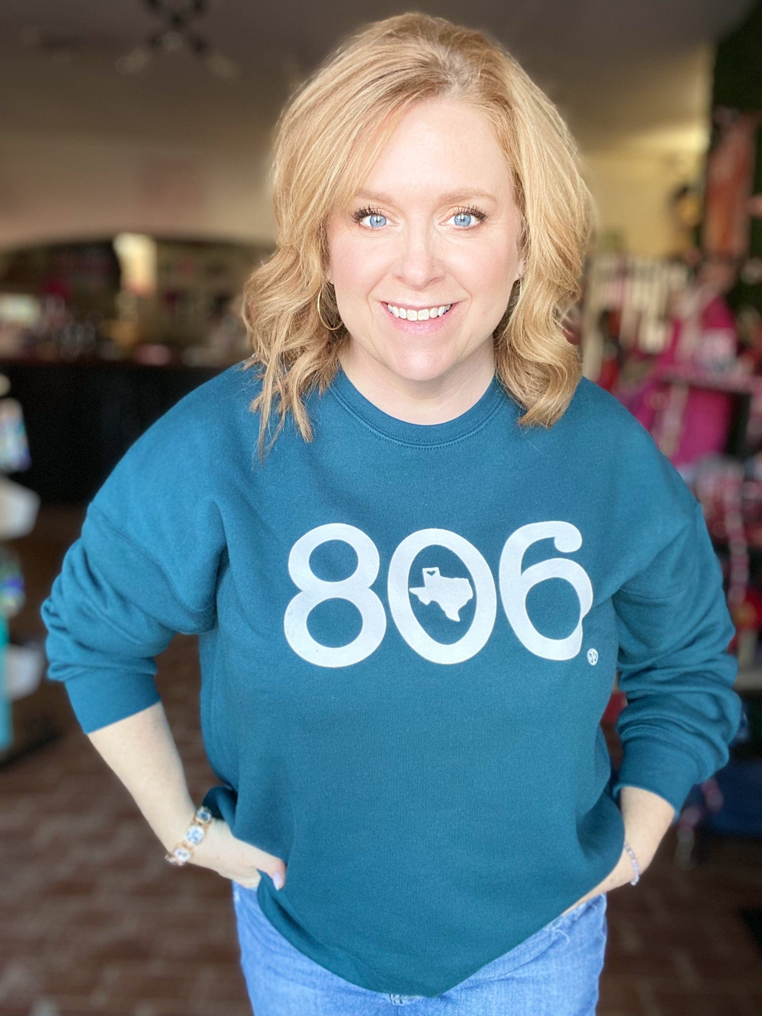sweatshirt Peacock 806 Sweatshirt