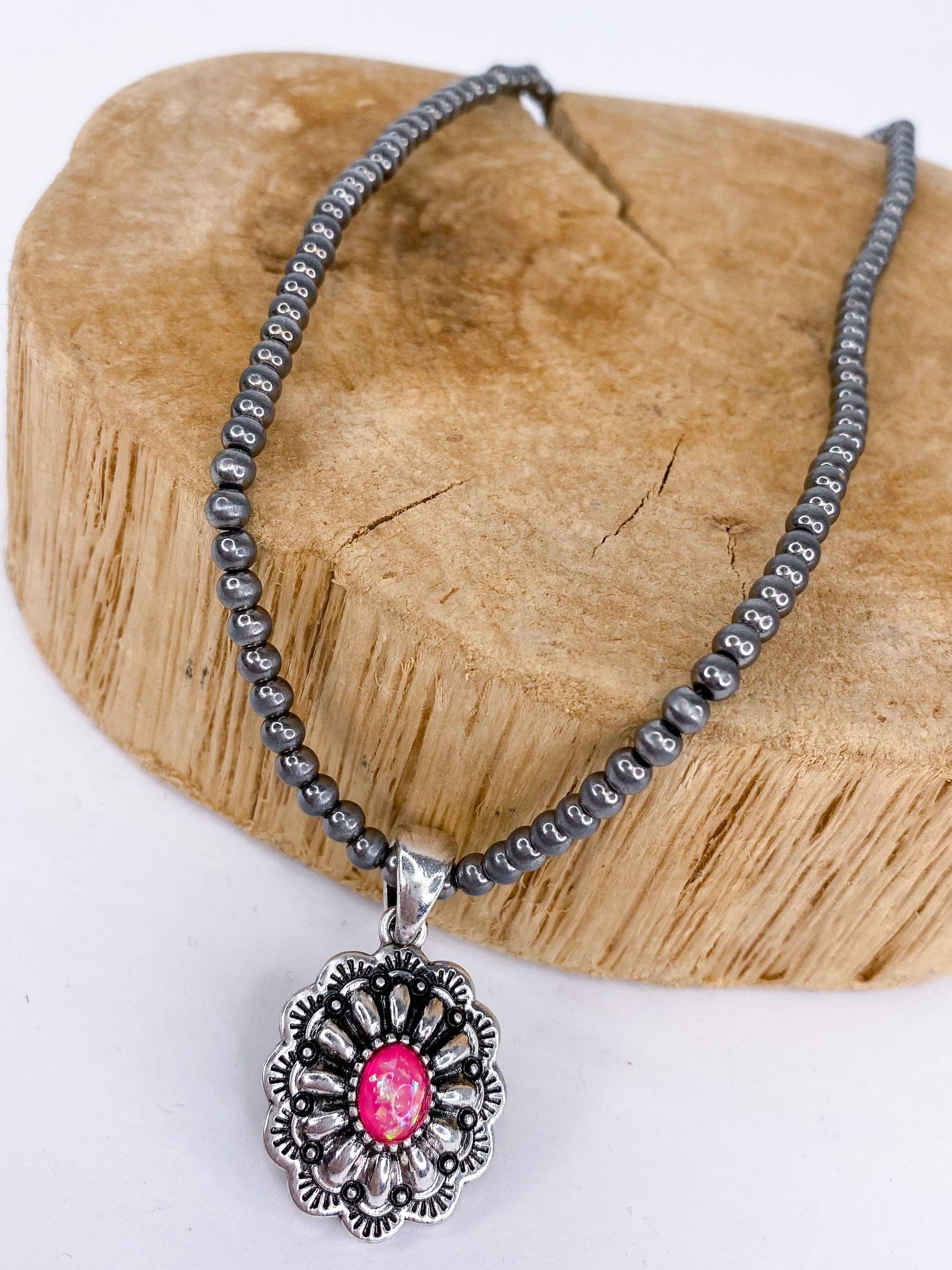Necklaces Pinkalicious Concho Necklace