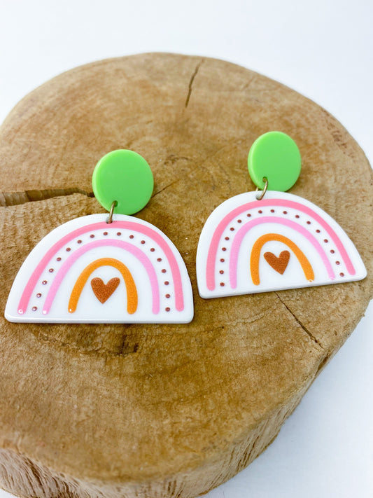 Earrings Whimsy Rainbow Earring